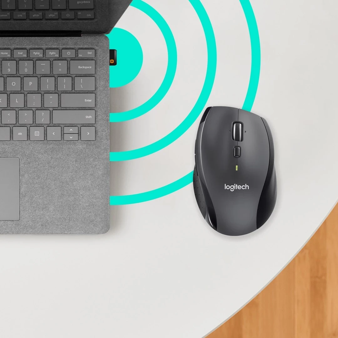 Maus Logitech Marathon M705, wireless, i zi