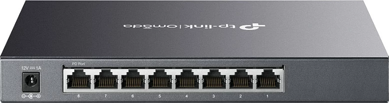 Switch TP-Link Omada SG2008, 8-Port Gigabit Smart, menaxhim cloud, i zi