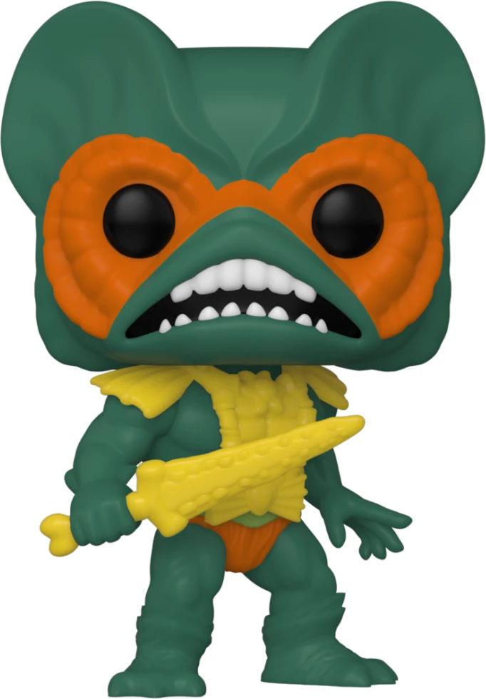 Figurinë koleksionuese Funko POP! Vinyl Funko MOTU Merman, jeshile/portokalli