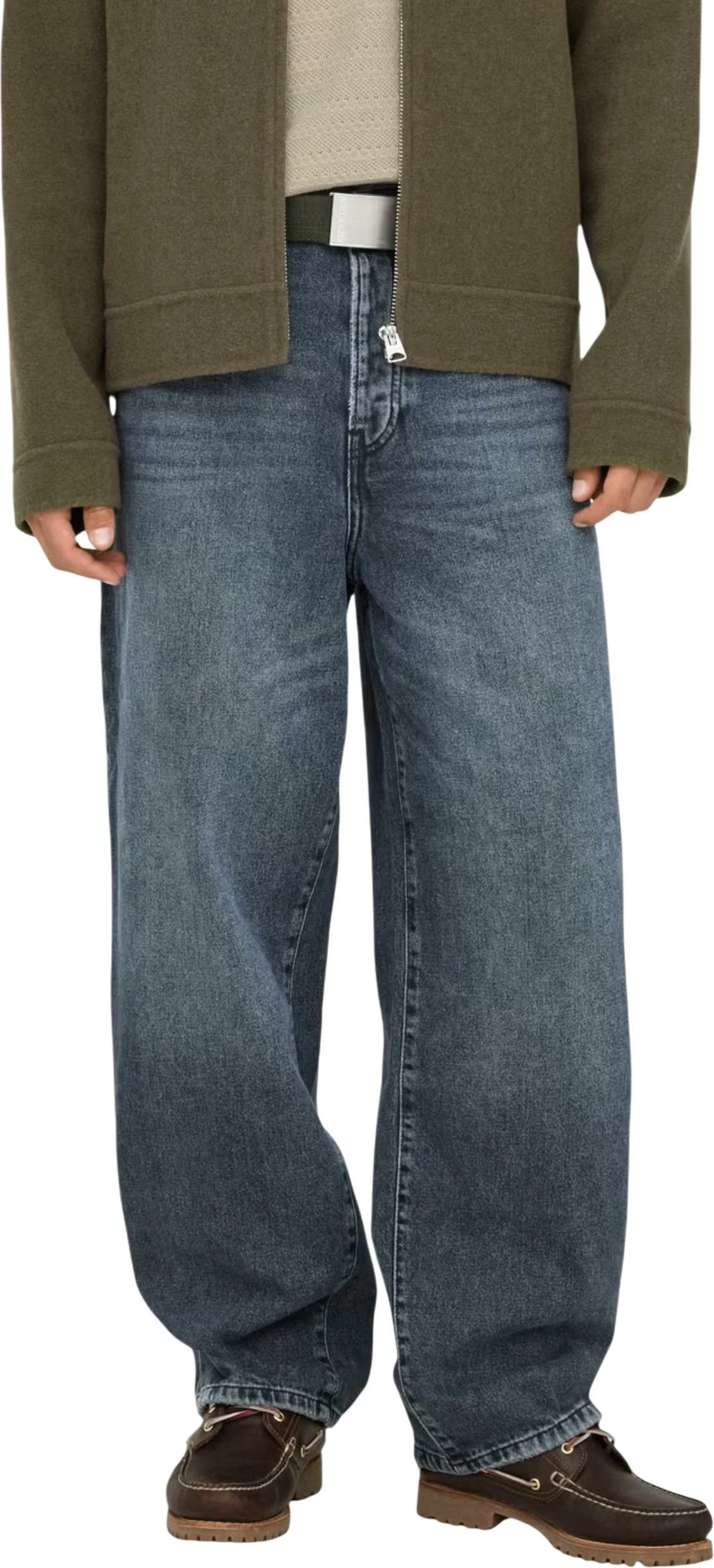 Xhinse për meshkuj Only & Sons Onsfade Loose Bblk 2333 Tai Dnm Noos 22032333, të kaltra të errëta (dark denim)