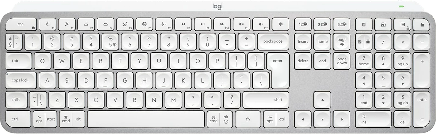 Tastierë Logitech Master MX Keys S, wireless, full-size, gri