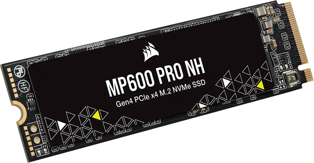 SSD M.2 NVMe Corsair MP600 PRO NH, 4TB, PCIe 4.0 x4, 7000MB/s, e zezë