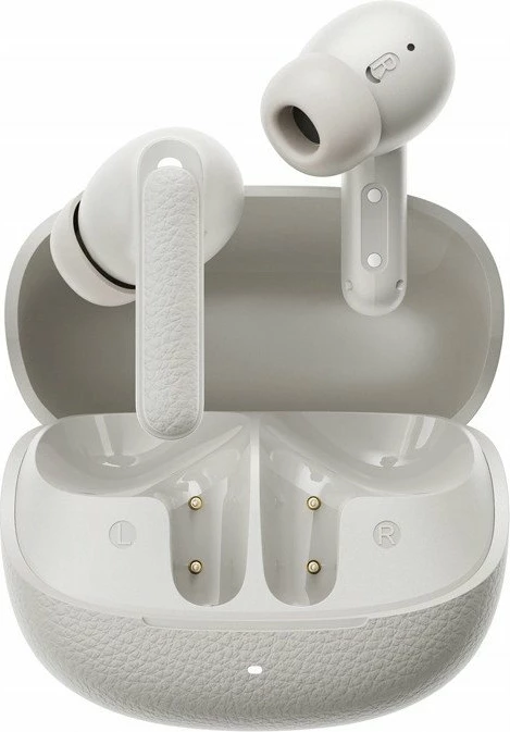 Kufje QCY Buds HT15, ANC, TWS, Bluetooth 5.4, 6 mikrofona, IPX4, deri 25 orë me kuti, të bardha