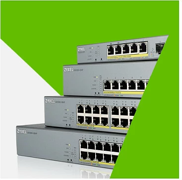 Switch Zyxel GS1350-26HP-EU0101F, Managed, L2, Gigabit Ethernet (10/100/1000), PoE, Rack mounting