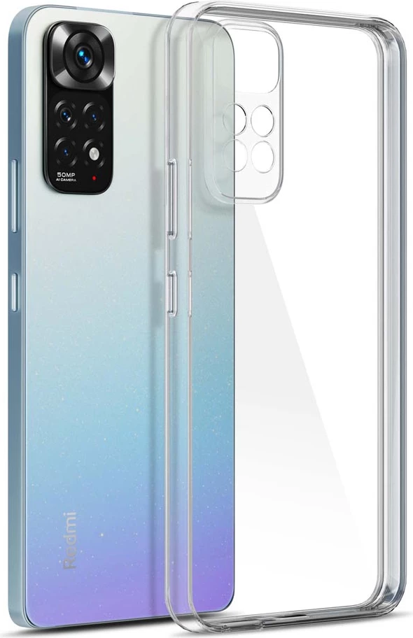 Mbështjellës 3mk Clear Case për Xiaomi Redmi Note 11 Pro, Transparent