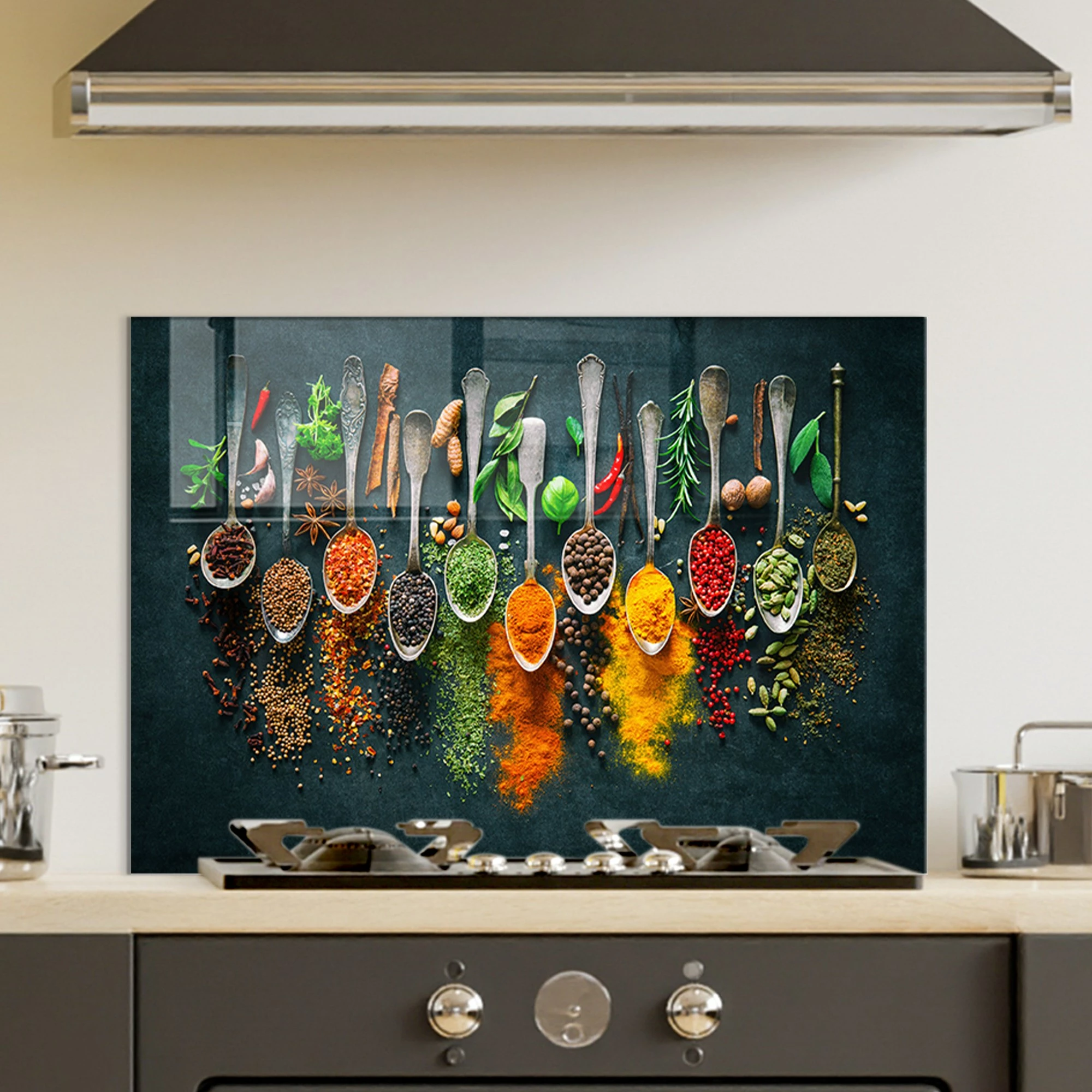 Pikturë dekorative prej xhami të temperuar, Wallity 1092, 70x100cm