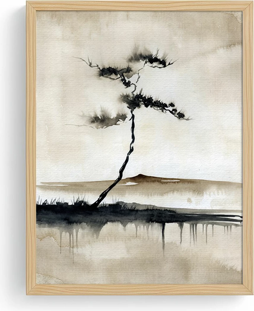 Pikturë dekorative me kornizë MDF, Wallity Huhu726, 50x70cm