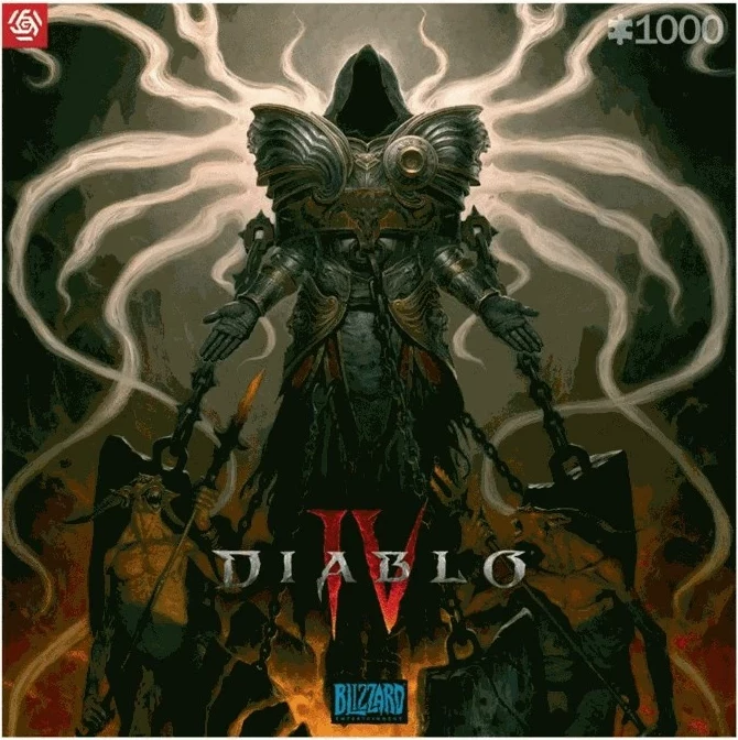 Puzzle lojëra Good Loot Diablo IV Inarius, 1000 pjesë, Multikolor