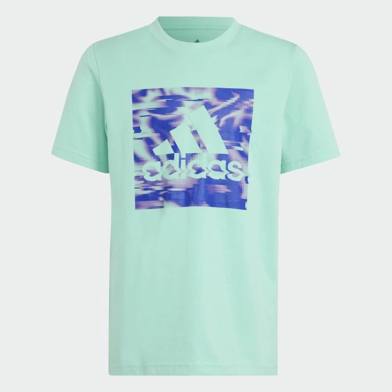 Maicë adidas Gaming Graphic Tee Jr IB9159 për fëmijë, e gjelbër