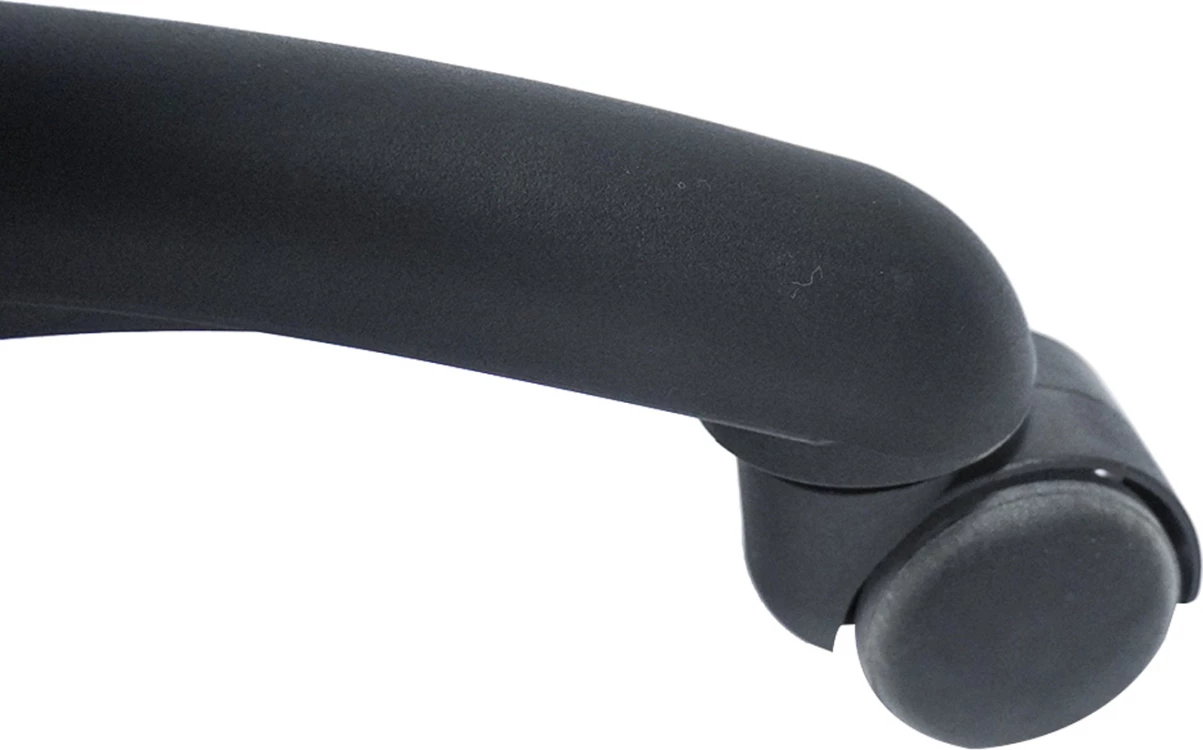 Karrige për zyre PORTIMA FH1197.04, PVC bezhë, kornizë dhe bazë najloni e zezë, 69x53x98H cm