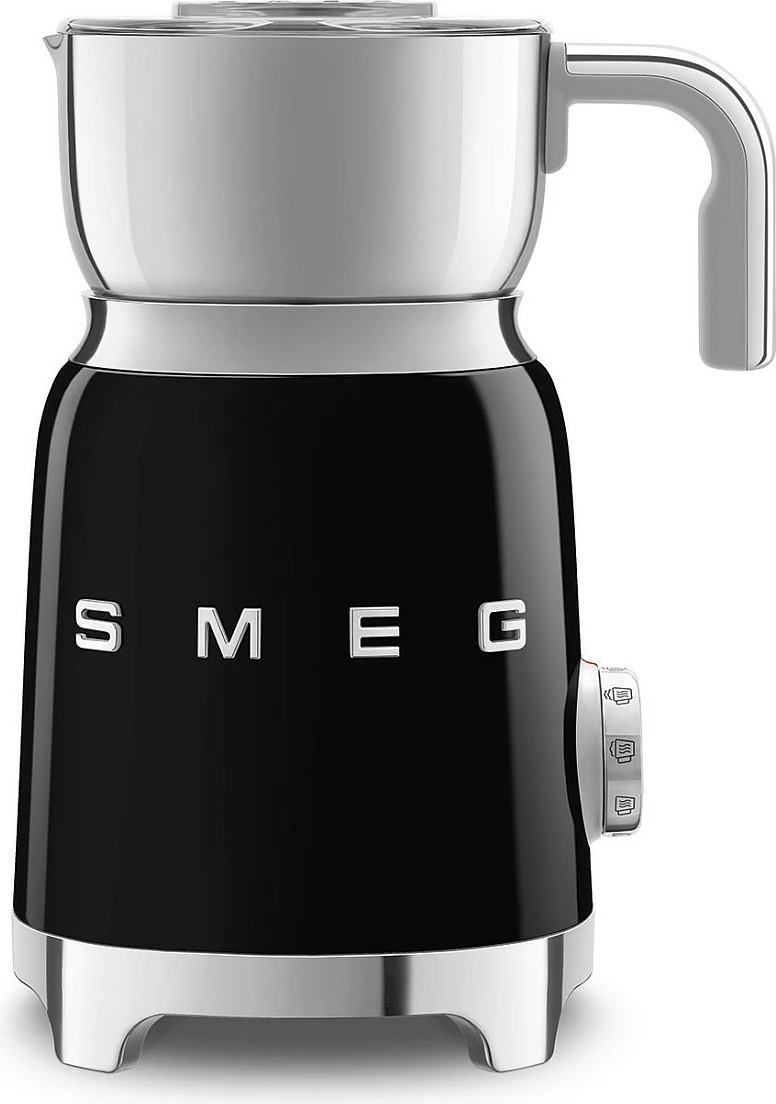 Aparat për shkumë qumështi SMEG MFF11BLEU, 50's Style, i zi