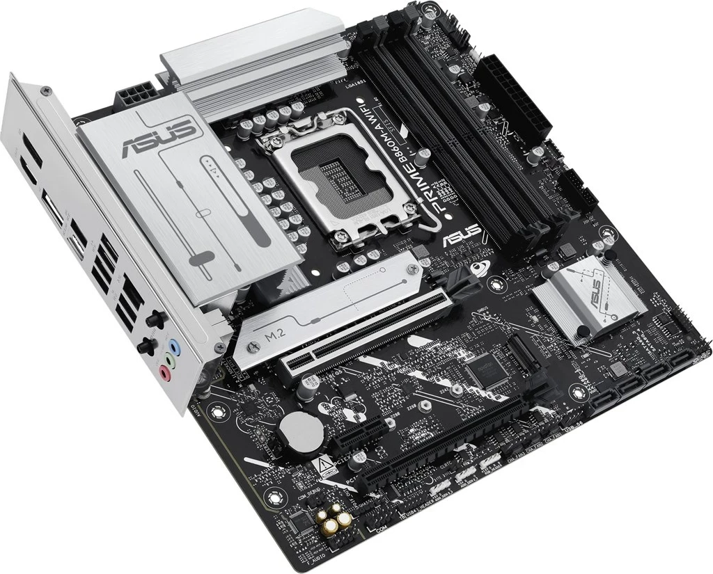 Pllakë amë ASUS PRIME B860M-A WIFI, micro ATX, Wi-Fi 6E