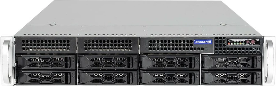 Server bluechip SERVERline R32312s, Xeon E-2414, 32GB RAM, 2x480GB SSD, 2x Gigabit Ethernet, 2HE
