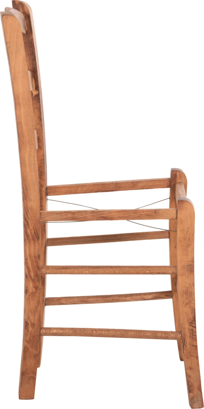 Karrige PAROS FH5585.01 dru ahu, ngjyrë arre, 40x41x87 cm, vetëm korniza