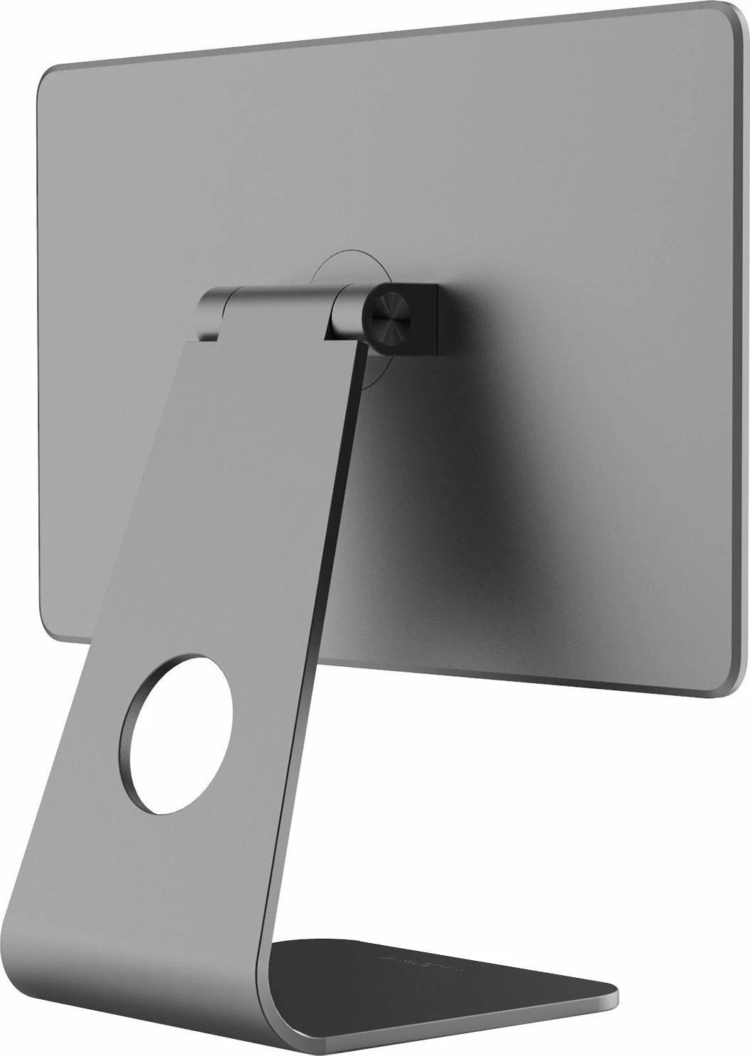 Mbajtës magnetik Fixed Frame për iPad Pro 12.9\", alumin, rregullim këndi, gri e errët