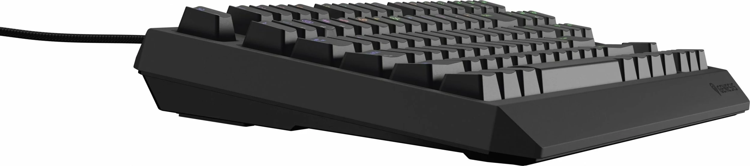 Tastierë mekanike gaming GENESIS Thor 230 TKL NKG-2079, Outemu Brown, RGB, USB, US layout, 80% TKL, e zezë