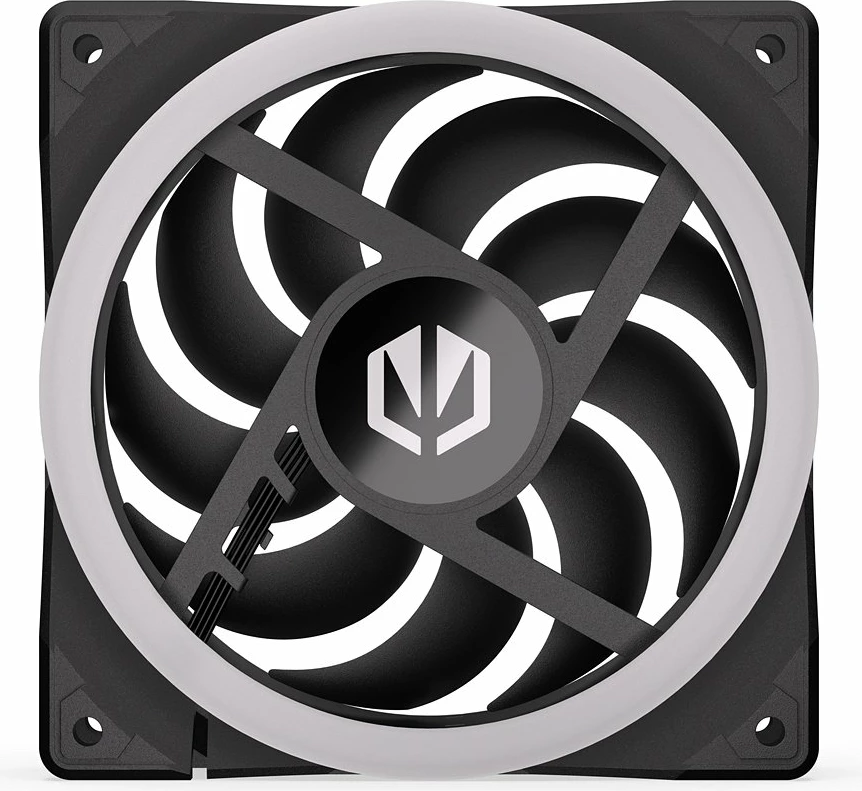 Ventilator për kasë Endorfy Corona 120 Reverse EY4A015 120 mm ARGB 4-pin PWM, i zi, 1 copë