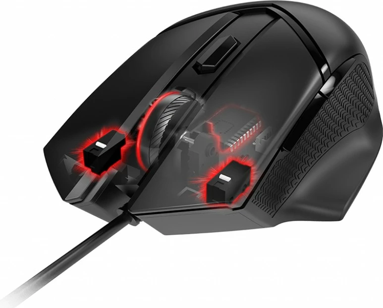 Maus gaming MSI CLUTCH GM20 ELITE, 6400 DPI, 6 butona, RGB, i zi