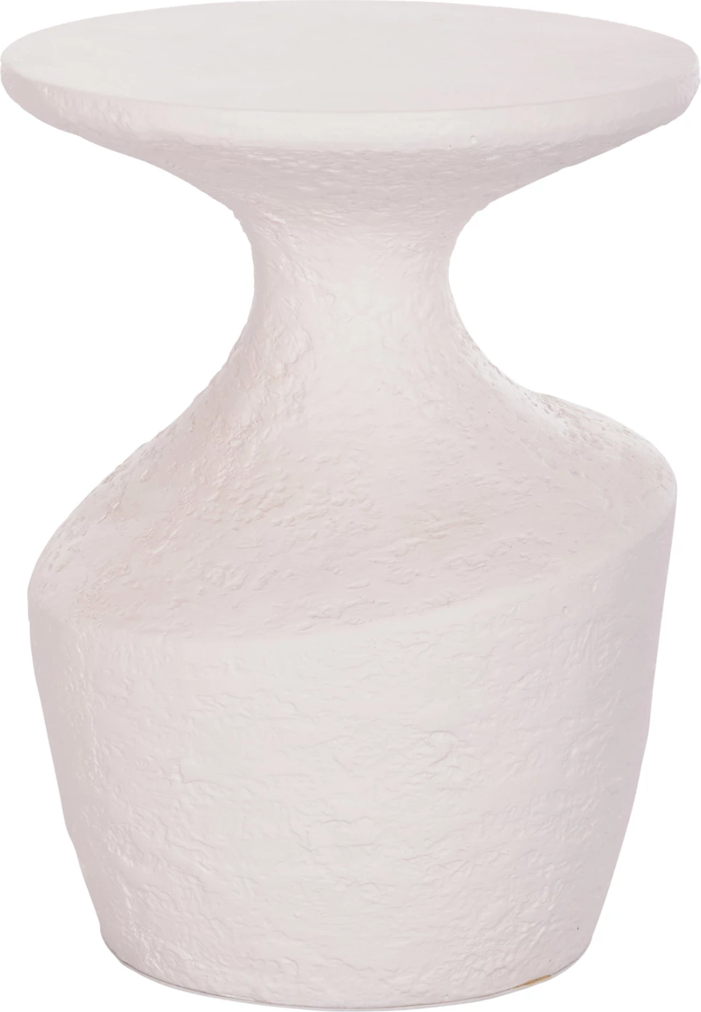 Tavolinë anësore REBON, fibër-cement, e bardhë, FH18156.02S, 27.5x50cm