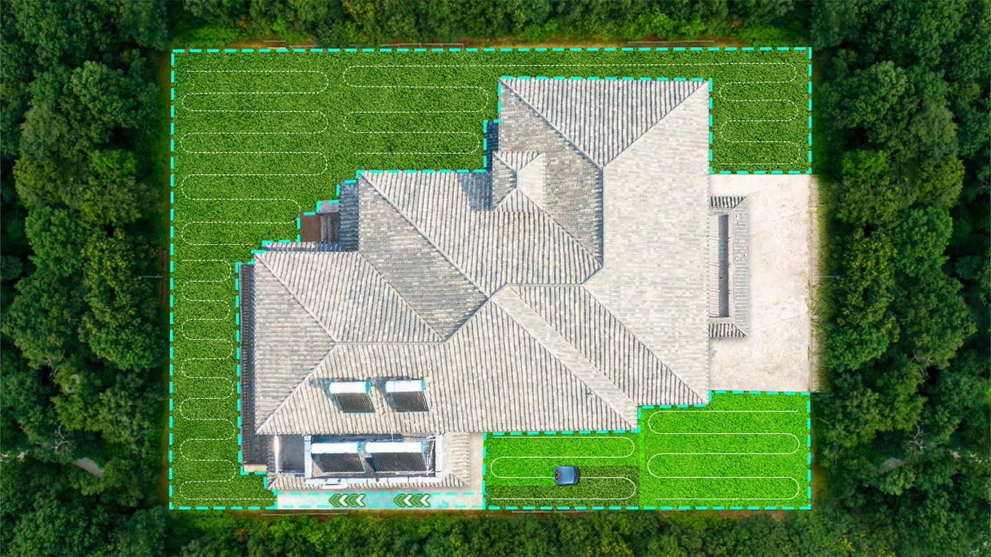 Robot kositës bari HOOKII Neomow S WiFi + 4G, blu/gri