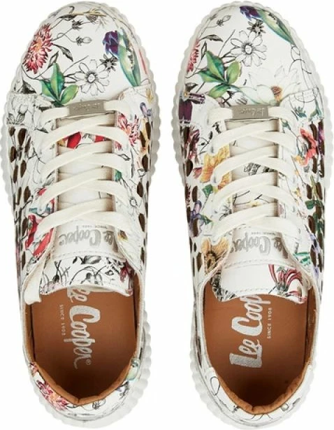 Atlete platforme femra Lee Cooper, bezhë