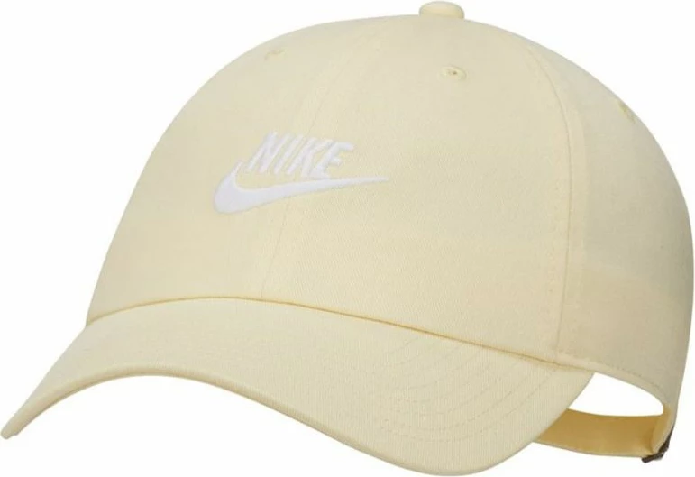 Kapelë Nike Sportswear Heritage86 për meshkuj dhe femra, krem