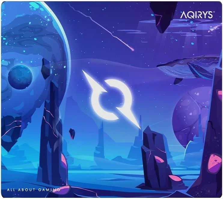 Mauspad Aqirys Kraken, 450x400, ngjyrë blu