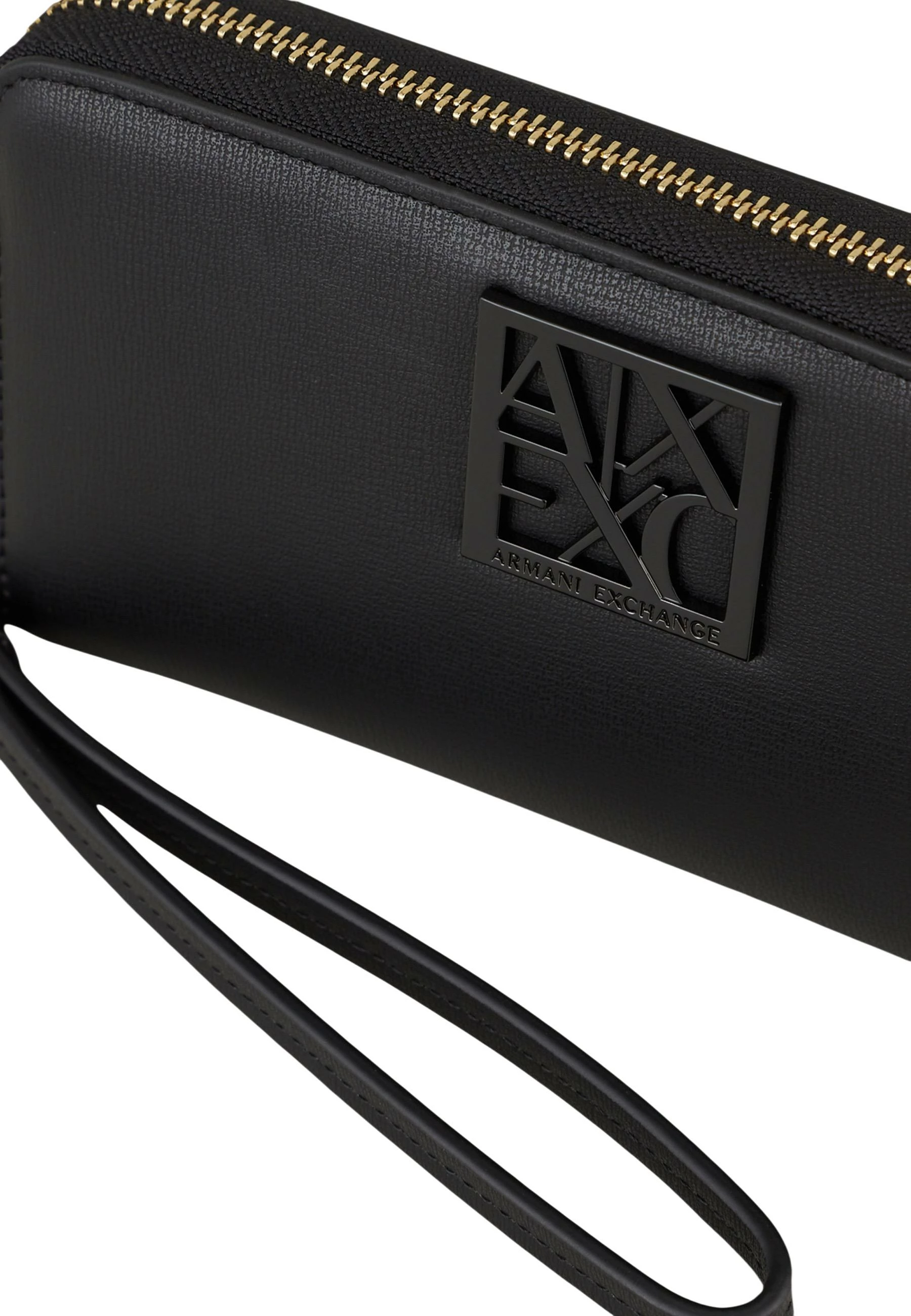 Portofol i madh për femra Armani Exchange 948486 0A874, i zi