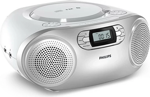 CD player portativ Philips TAZ2000S/10, Bluetooth, radio, argjendtë