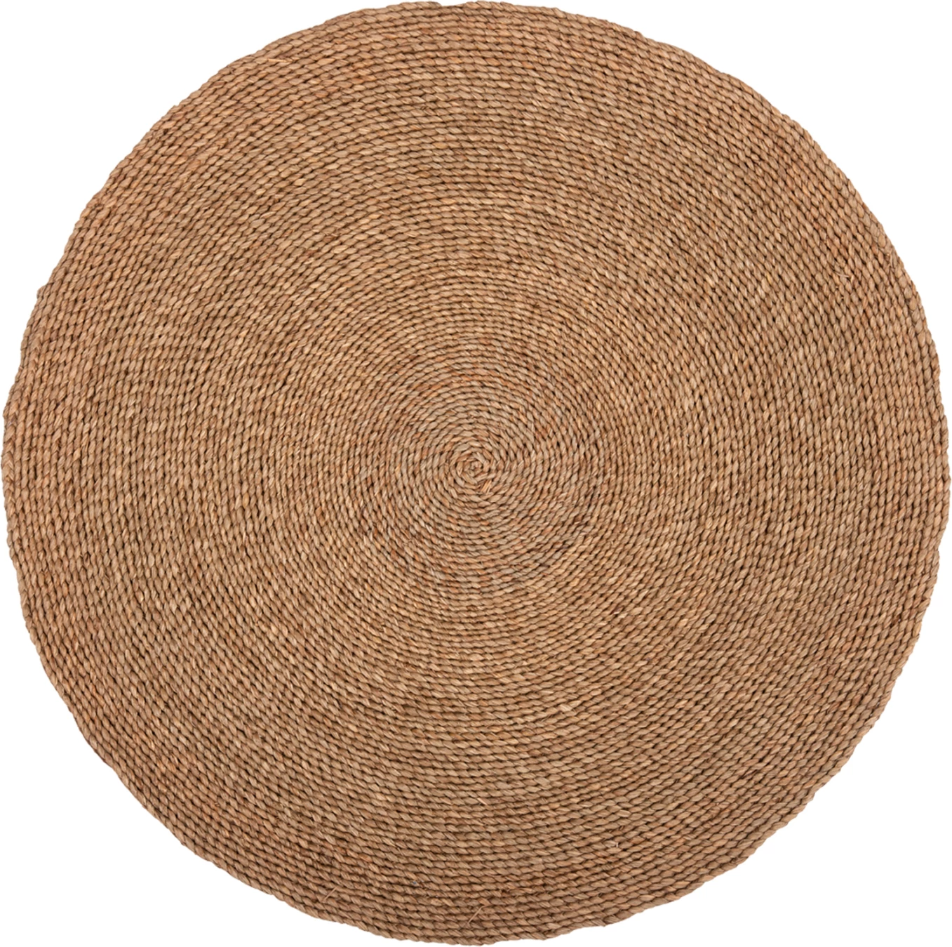 Tapet i rrumbullakët CRATER FH7847, bar Mendong, ngjyrë natyrale, Φ100 cm