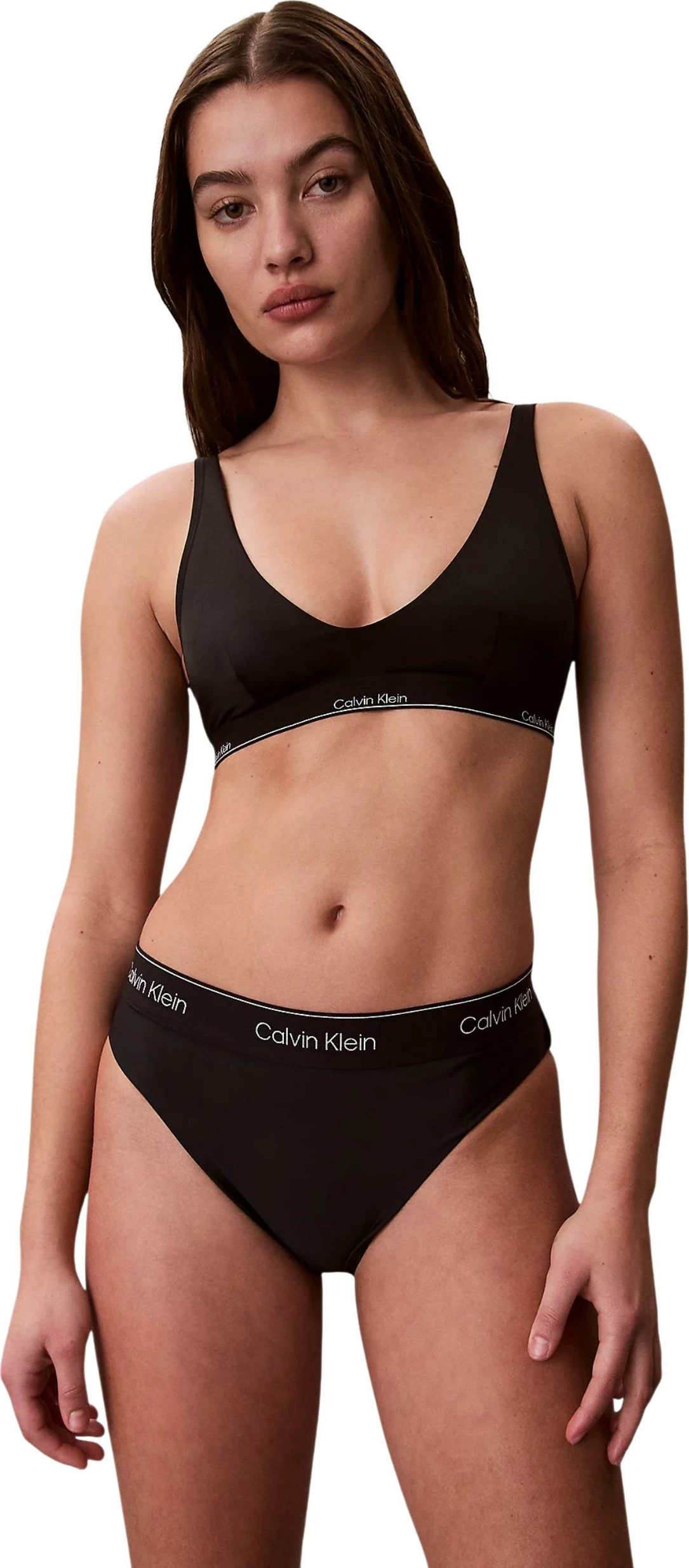 Sutjenë bikine për femra Calvin Klein Jeans LV00Q61207, e zezë