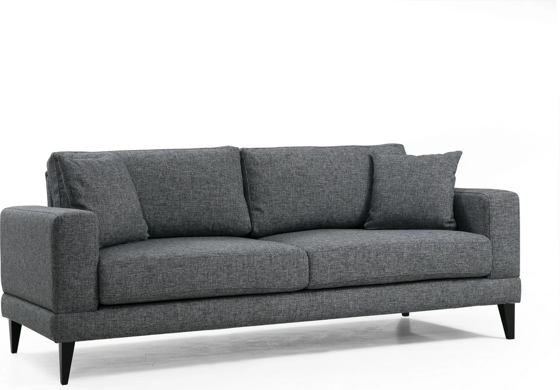 Divan-krevat treshe, ngjyrë gri e errët, Atelier del Sofa Nordic