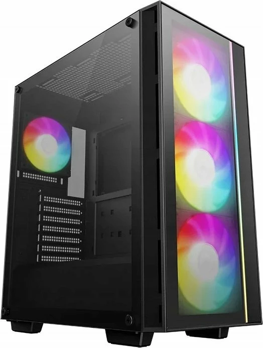 Kasë Deepcool Matrexx 55 V4 C (R-MATREXX55-BCADA4-G-4) Midi Tower ATX, ARGB, pa furnizues rryme, e zezë