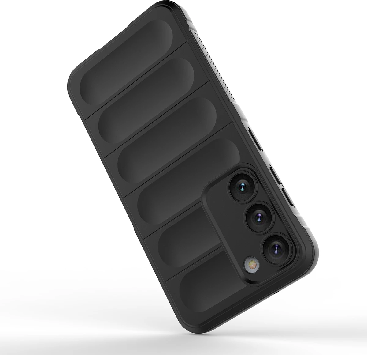 Mbështjellës Hurtel Magic Shield Case për Samsung Galaxy S23+, i zi