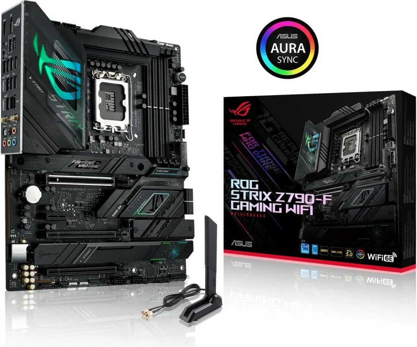 Pllakë amë ASUS ROG STRIX Z790-F GAMING WIFI, LGA 1700, DDR5-SDRAM, 192 GB