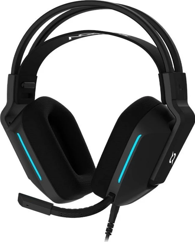 Kufje gaming Aqirys Alya 7.1 VS, me mikrofon të ndashëm, 7.1 surround, të zeza