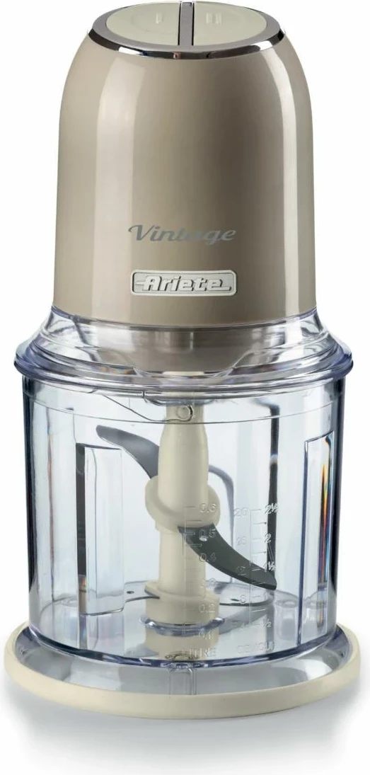 Tritatutto Ariete Vintage 0438, 600ml, 400W, Beige