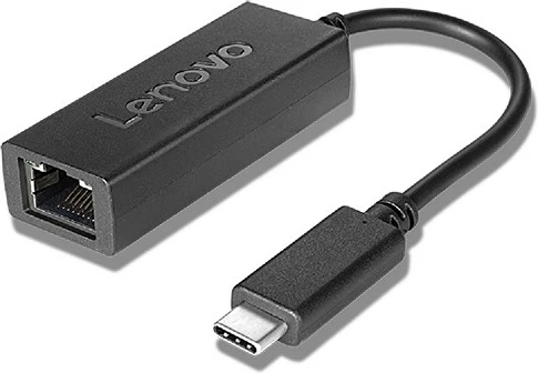 Adapter USB-C në Ethernet Lenovo 4X90S91831, Wired, USB Type-C, Ethernet, Black