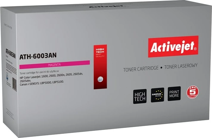 Toner zëvendësues Activejet ATH-6003AN për printer HP, i vjollcë