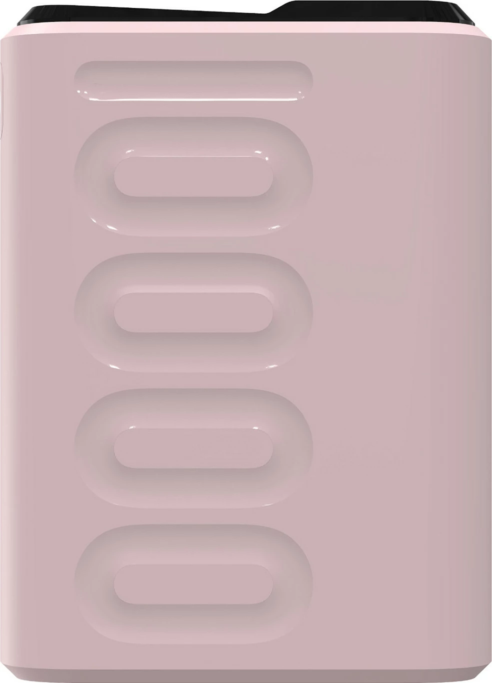 Power bank RealPower PB-10000C PD+, 10000 mAh, 3x USB-C, ekran, Rose