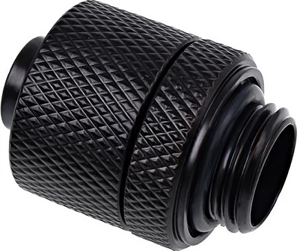 Lidhës i drejtë Alphacool Eiszapfen G1/4" AG në 13/10mm, i zi