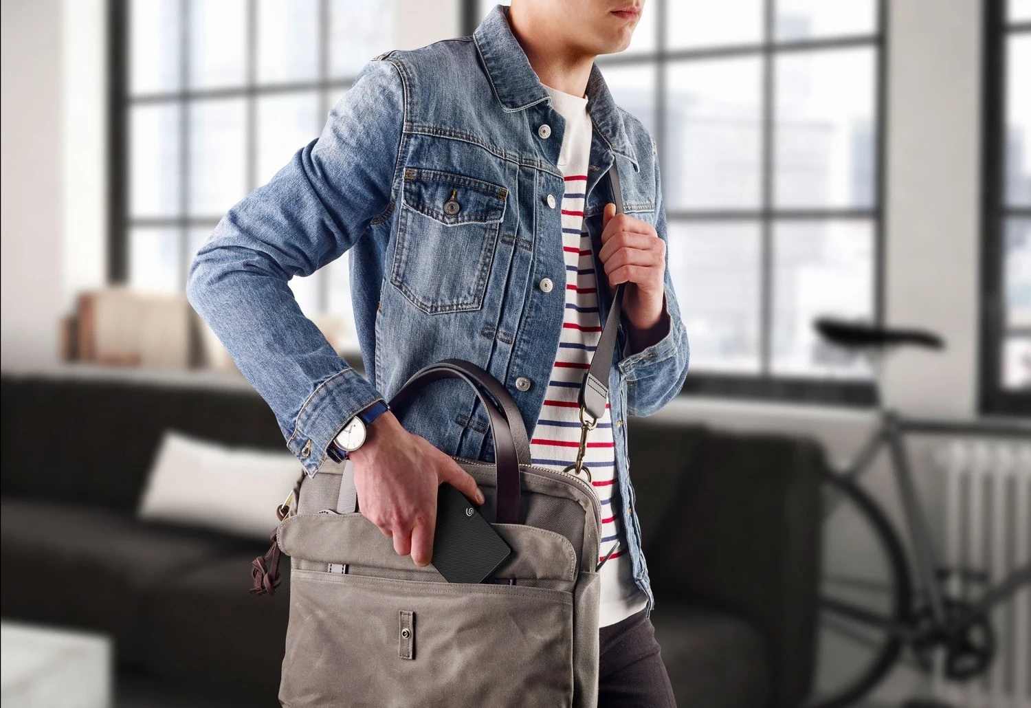 Hard disk i jashtëm Seagate Expansion Portable, 5TB , i zi 