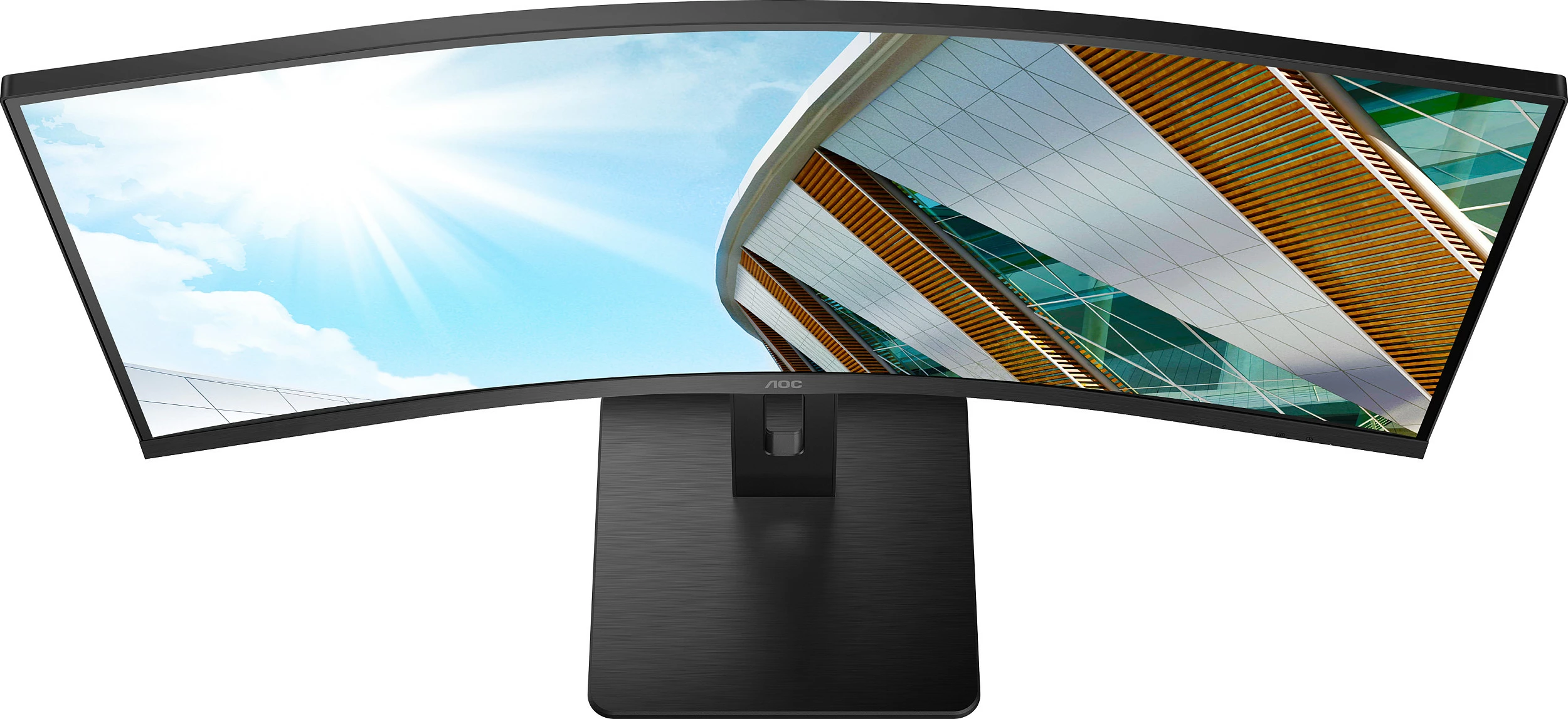 Monitor AOC CU34P2A, 34", Quad HD, LED, 1 ms, i zi