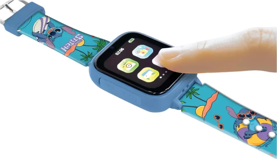 Orë Smart Për Fëmijë Me Kamerë - Disney Stitch