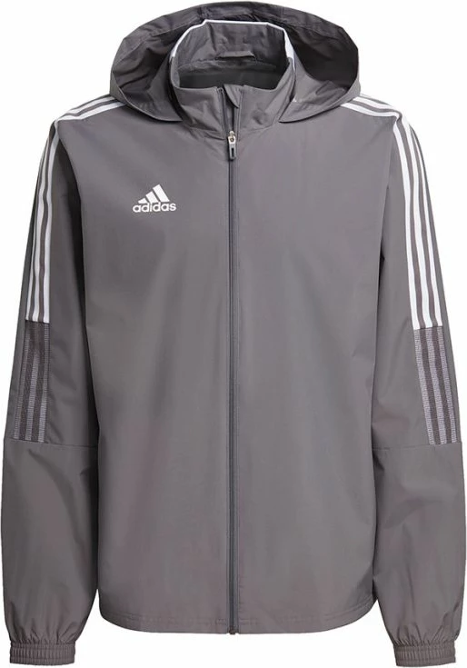 Duks me kapuç adidas Tiro 21 për meshkuj, gri [Madhësia: S]
