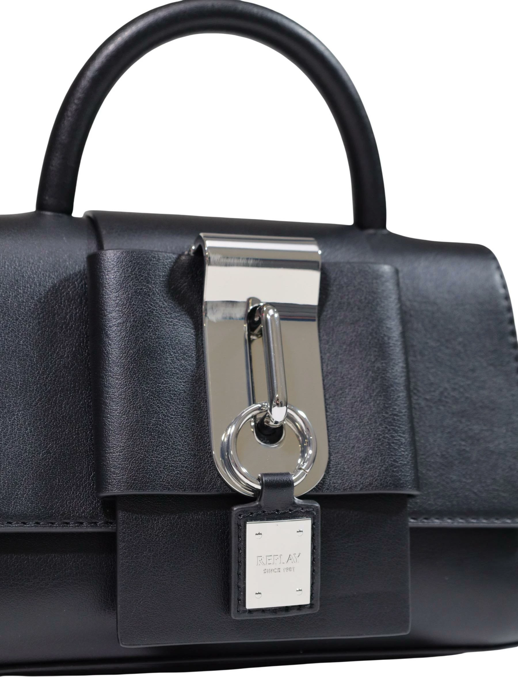 Çantë dore për femra Replay PLAIN SYNTHETIC FW01CO.000.A7243S, e zezë