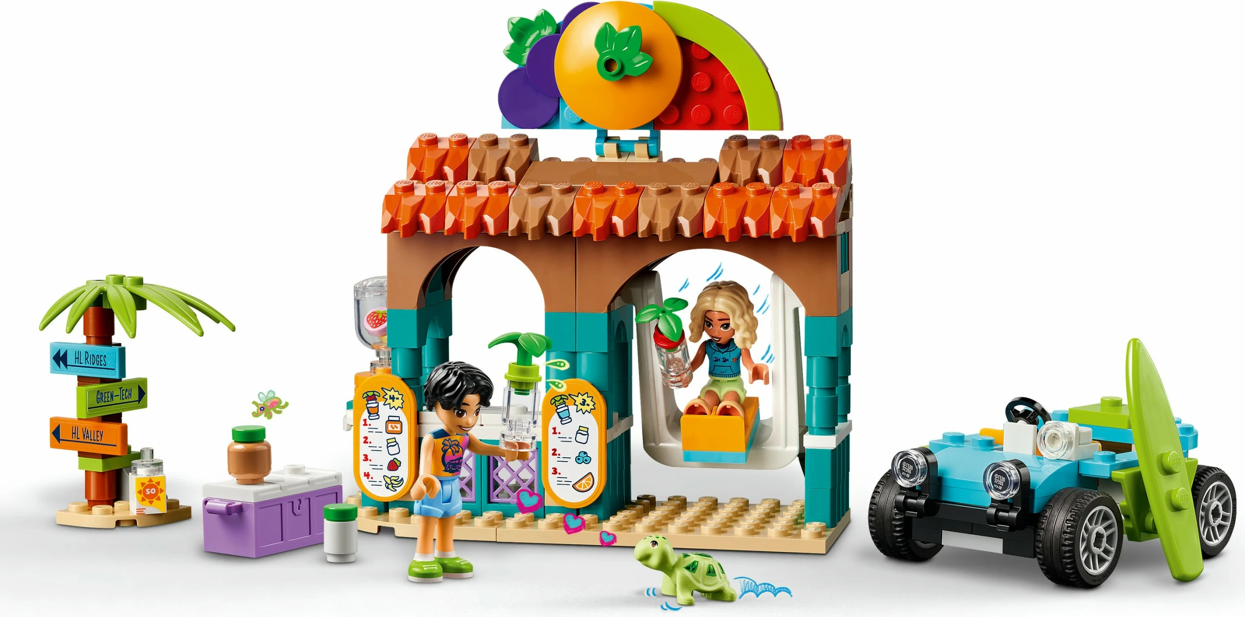 Set LEGO Friends 42625 Smoothie-Stand te plazhi