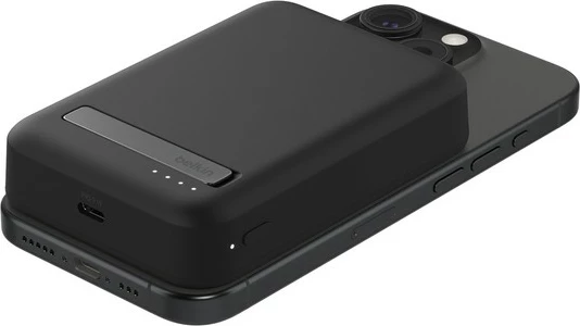 Power bank wireless Belkin BoostCharge Pro, 15 W, e zezë