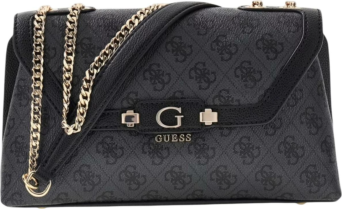 Çantë krahu për femra Guess COLEEN LOGO SMALL SA HWSG97 49210, antracit