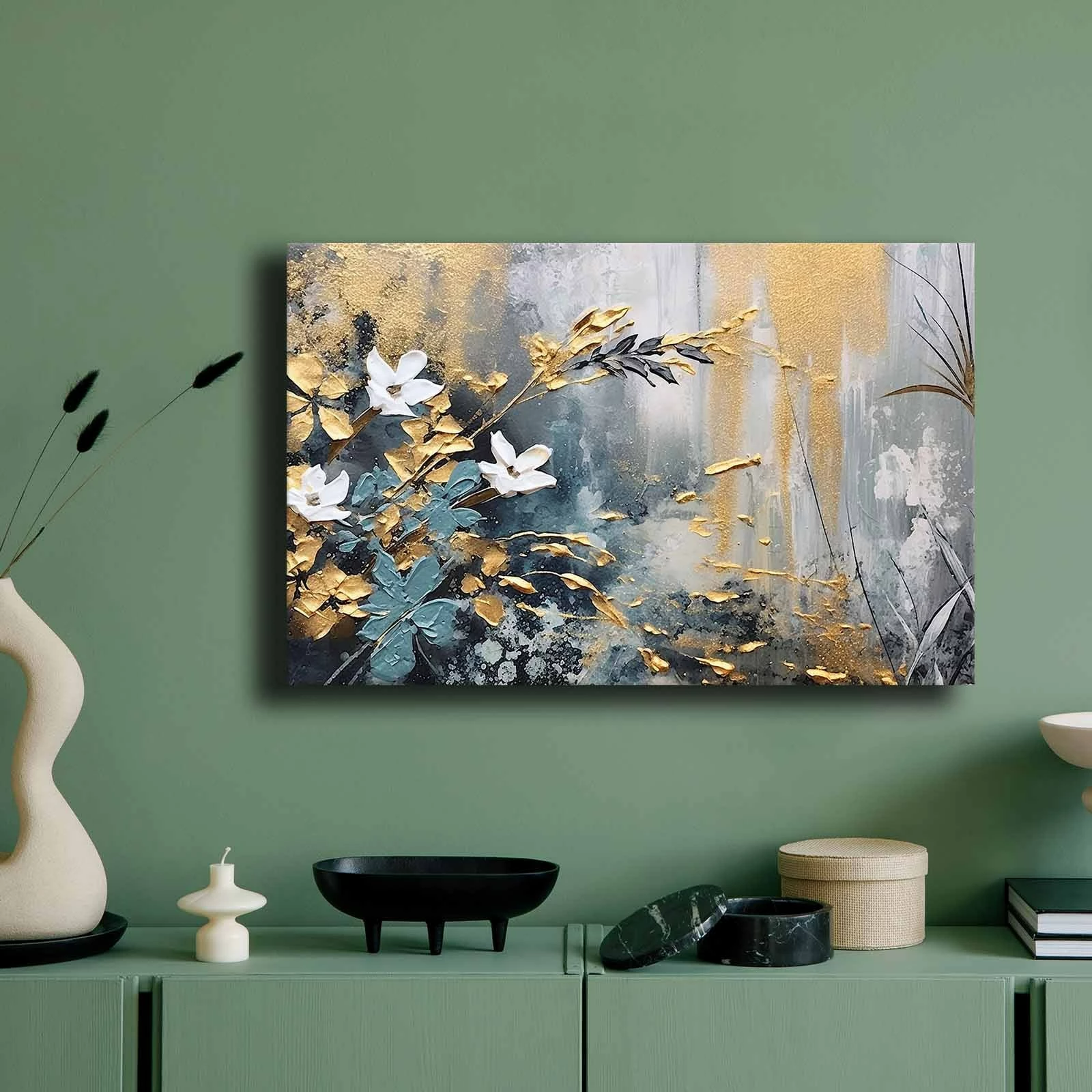 Pikturë dekorative në kanavacë, shumëngjyrëshe, 45x70cm, 4570GSC-010
